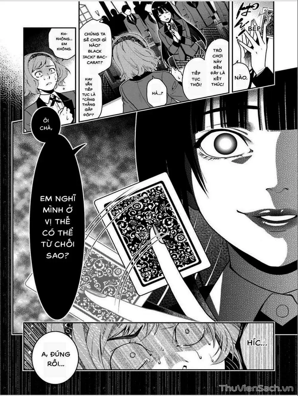 Truyện Tranh Học Viện Đỏ Đen - Kakegurui trang 3