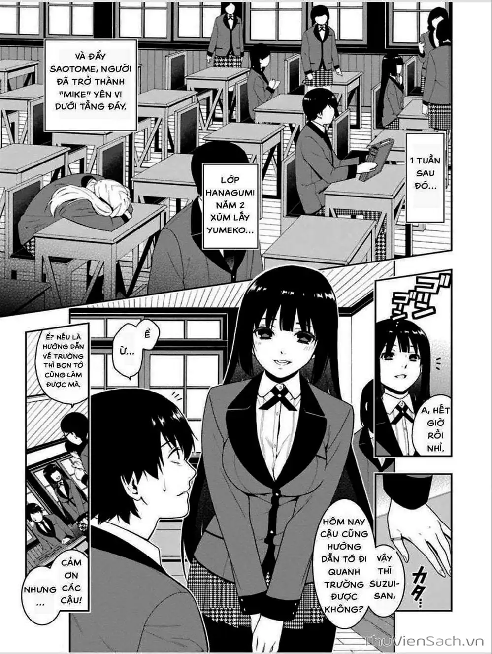 Truyện Tranh Học Viện Đỏ Đen - Kakegurui trang 3