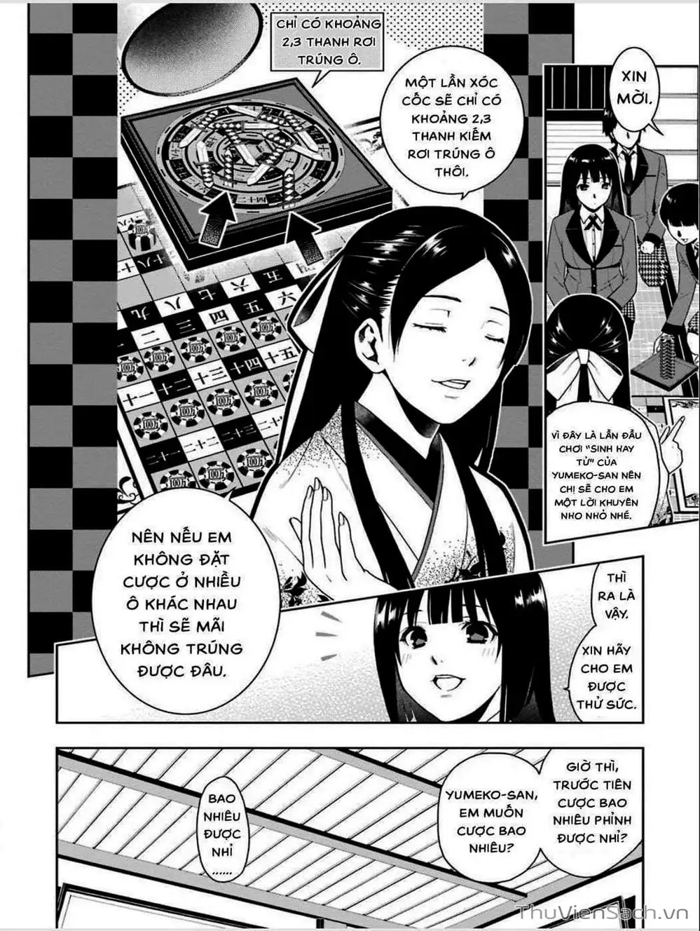 Truyện Tranh Học Viện Đỏ Đen - Kakegurui trang 3