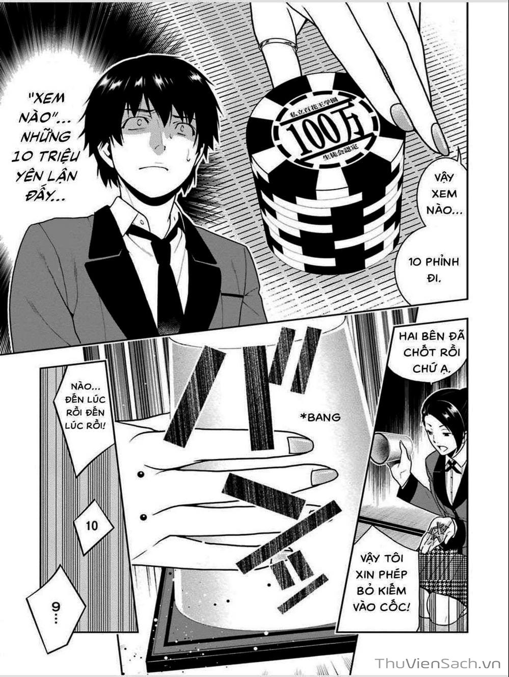 Truyện Tranh Học Viện Đỏ Đen - Kakegurui trang 3