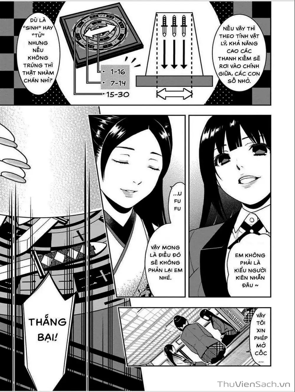 Truyện Tranh Học Viện Đỏ Đen - Kakegurui trang 3