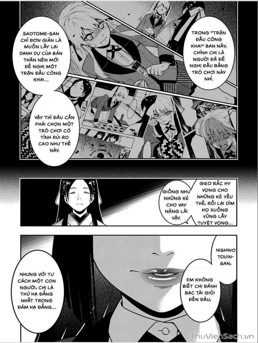 Truyện Tranh Học Viện Đỏ Đen - Kakegurui trang 3