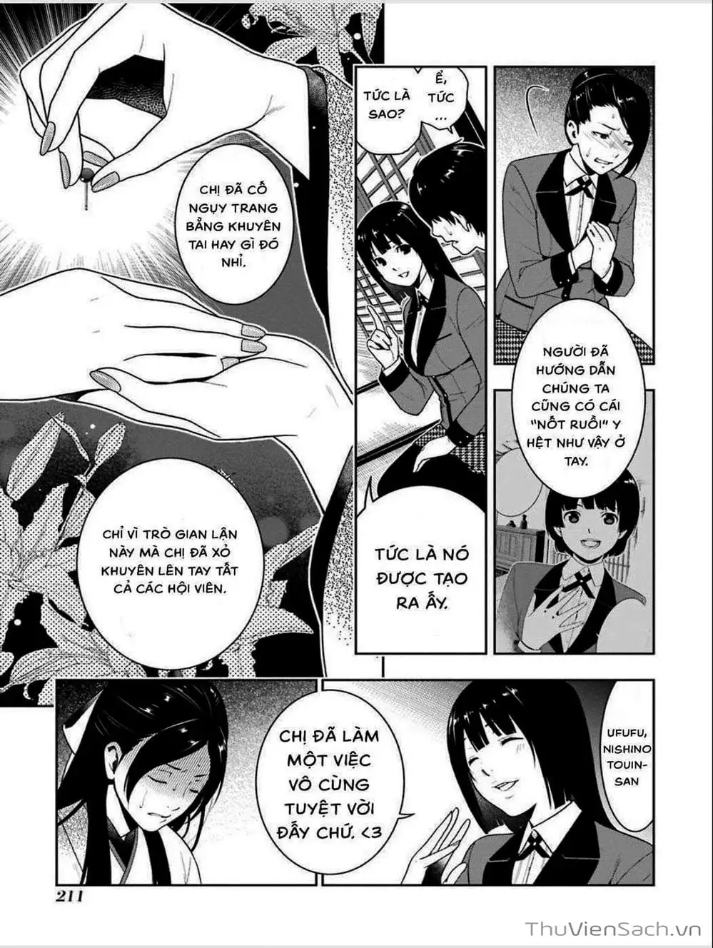 Truyện Tranh Học Viện Đỏ Đen - Kakegurui trang 3