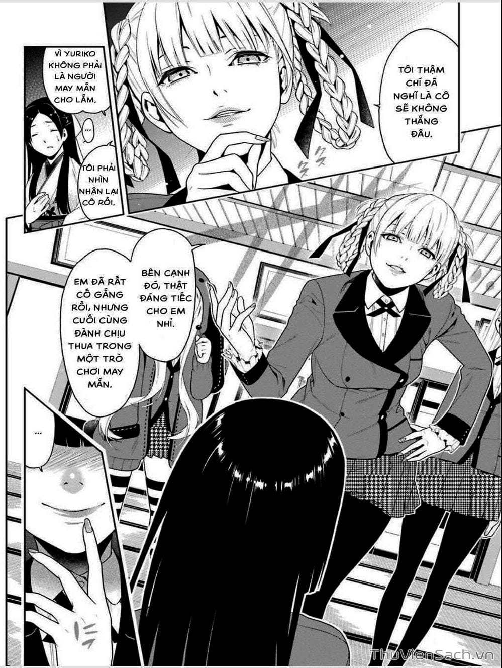 Truyện Tranh Học Viện Đỏ Đen - Kakegurui trang 3