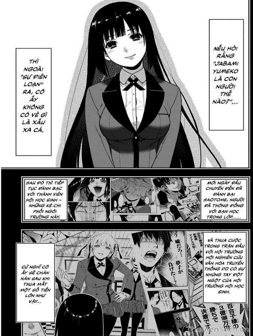 Truyện Tranh Học Viện Đỏ Đen - Kakegurui trang 3