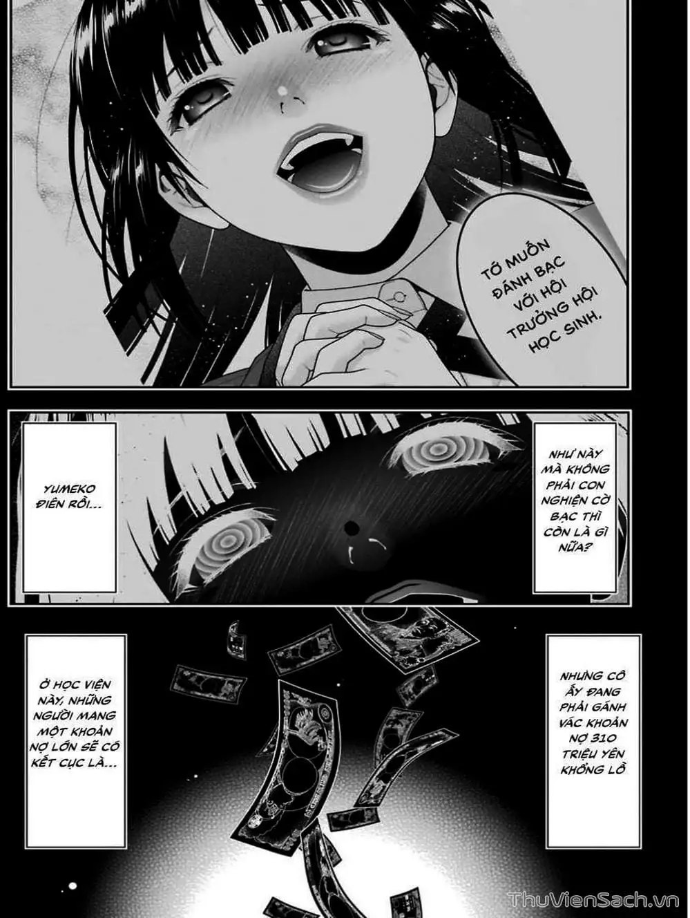 Truyện Tranh Học Viện Đỏ Đen - Kakegurui trang 3