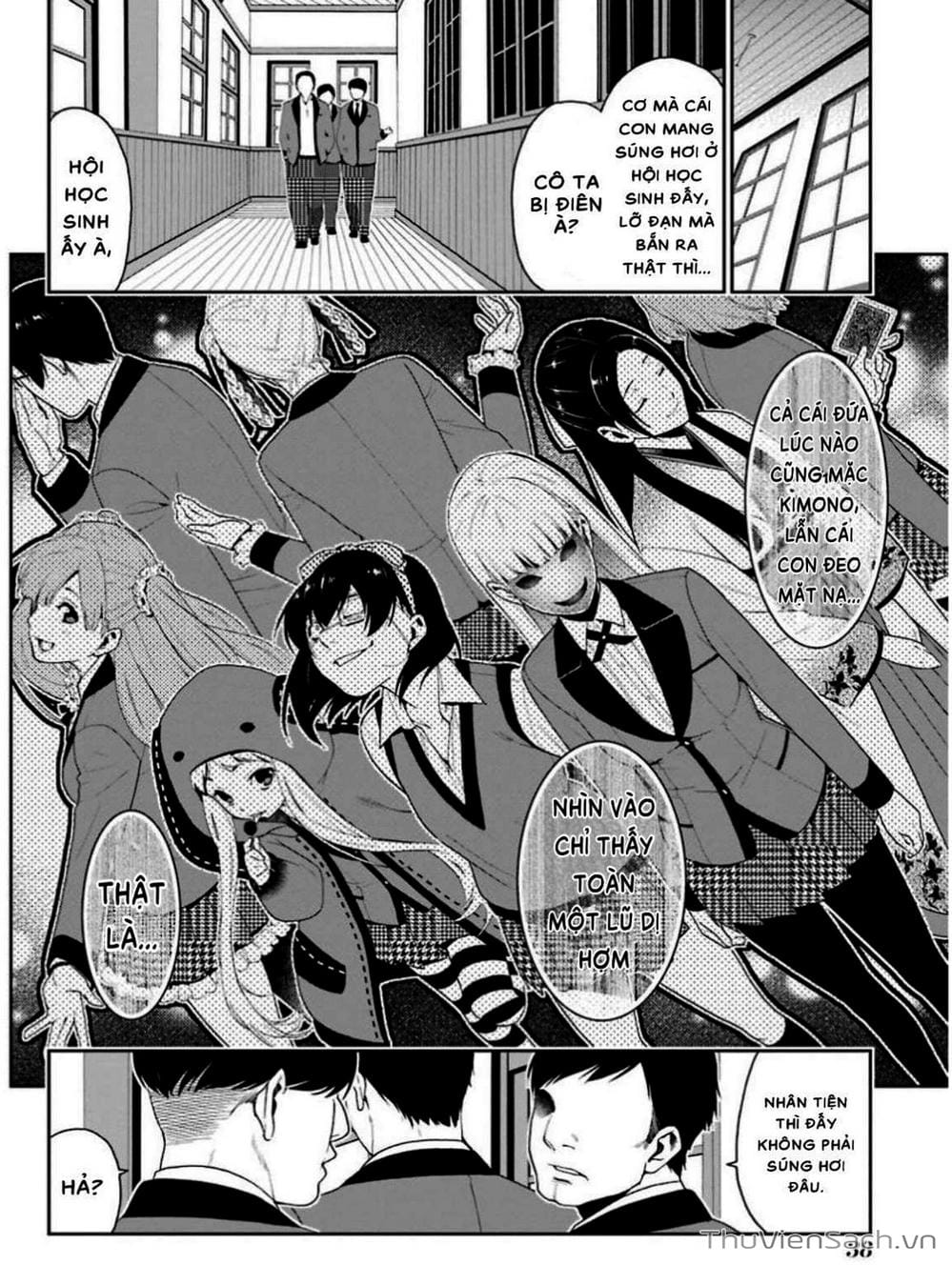 Truyện Tranh Học Viện Đỏ Đen - Kakegurui trang 3