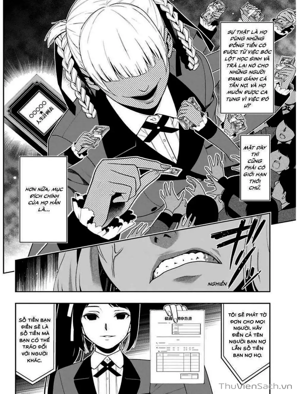 Truyện Tranh Học Viện Đỏ Đen - Kakegurui trang 3