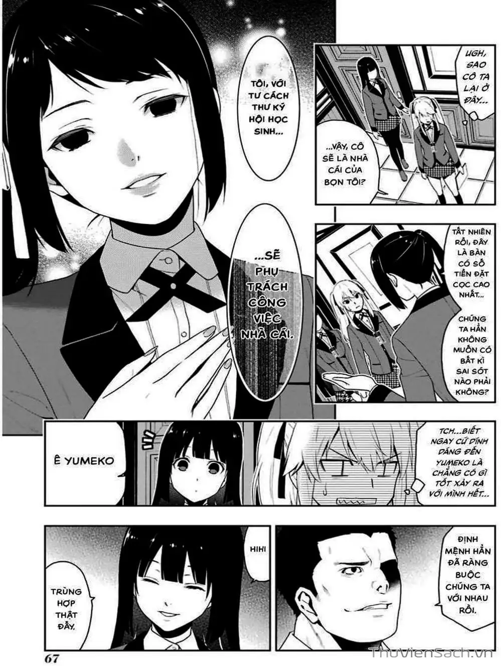 Truyện Tranh Học Viện Đỏ Đen - Kakegurui trang 3