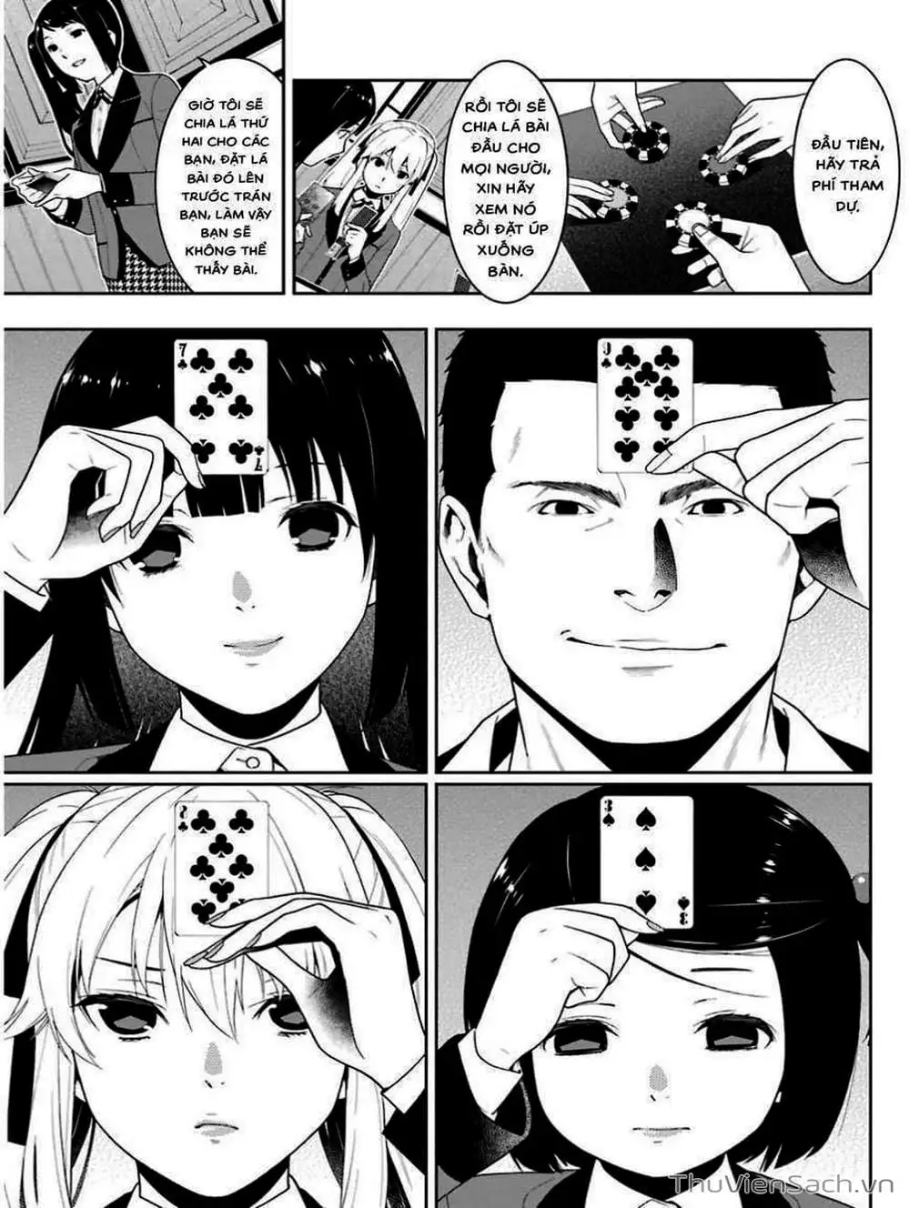 Truyện Tranh Học Viện Đỏ Đen - Kakegurui trang 3