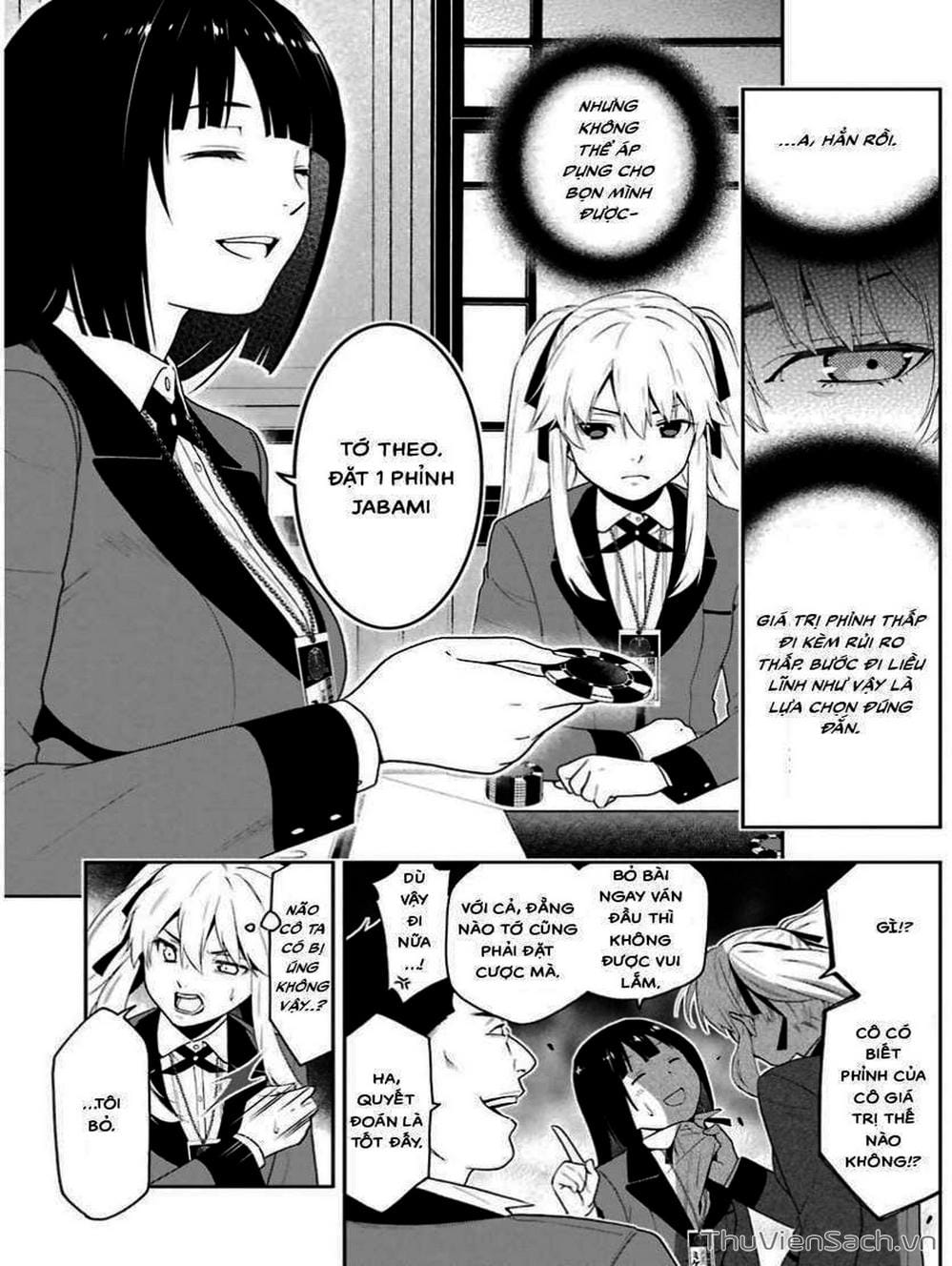 Truyện Tranh Học Viện Đỏ Đen - Kakegurui trang 3