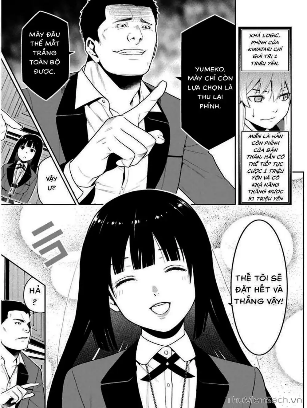 Truyện Tranh Học Viện Đỏ Đen - Kakegurui trang 3