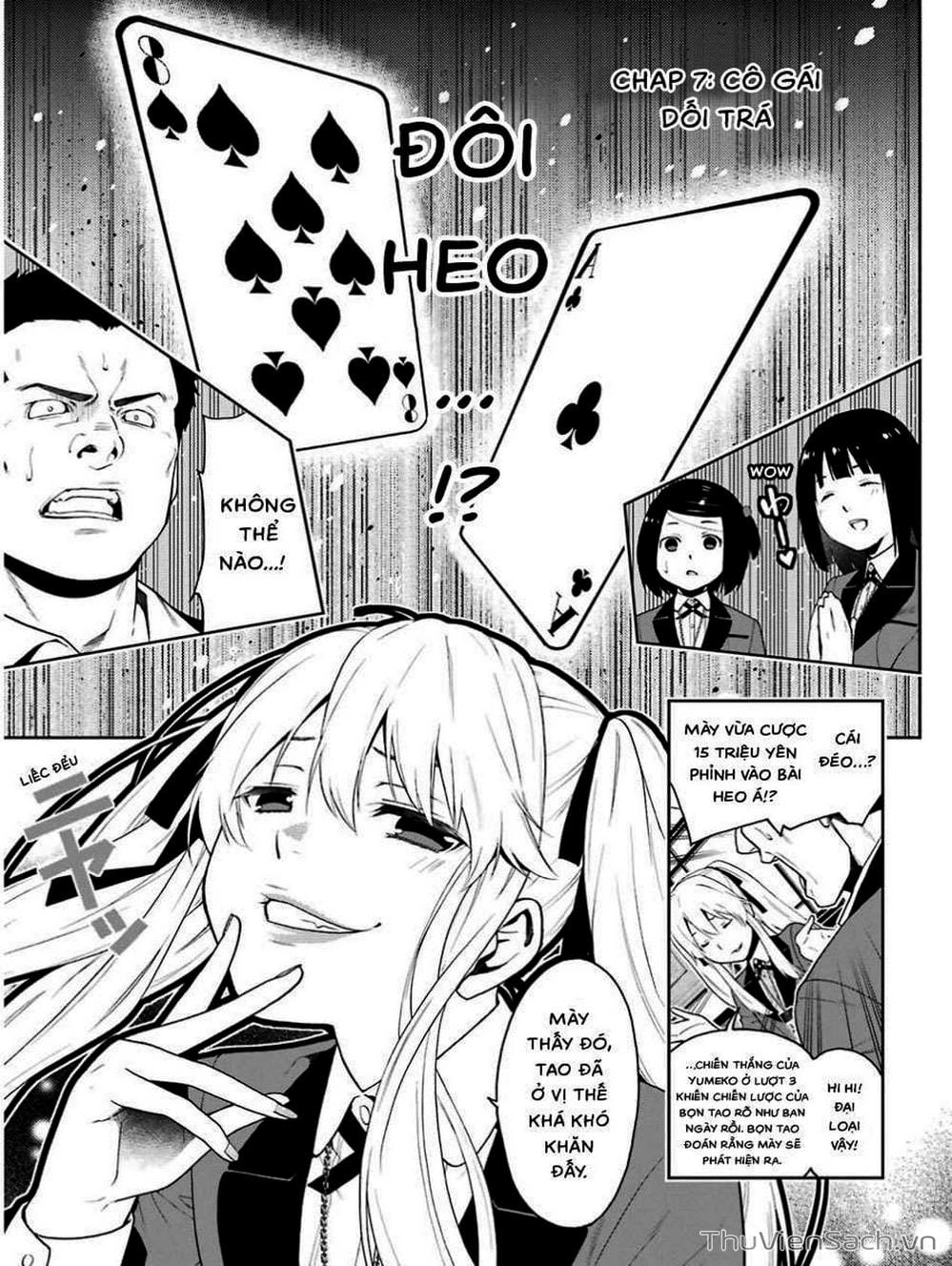 Truyện Tranh Học Viện Đỏ Đen - Kakegurui trang 3