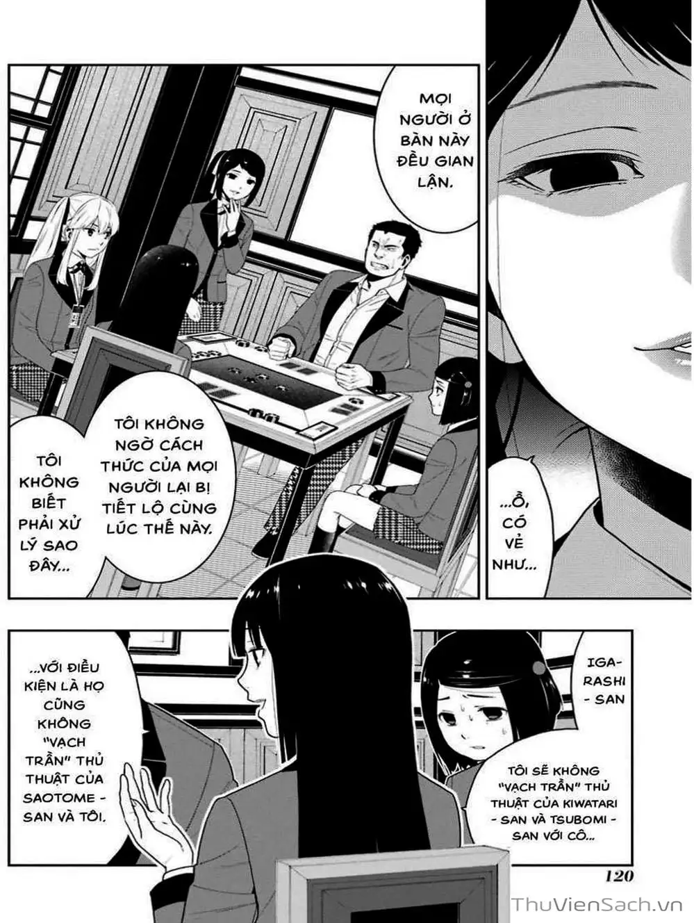 Truyện Tranh Học Viện Đỏ Đen - Kakegurui trang 3