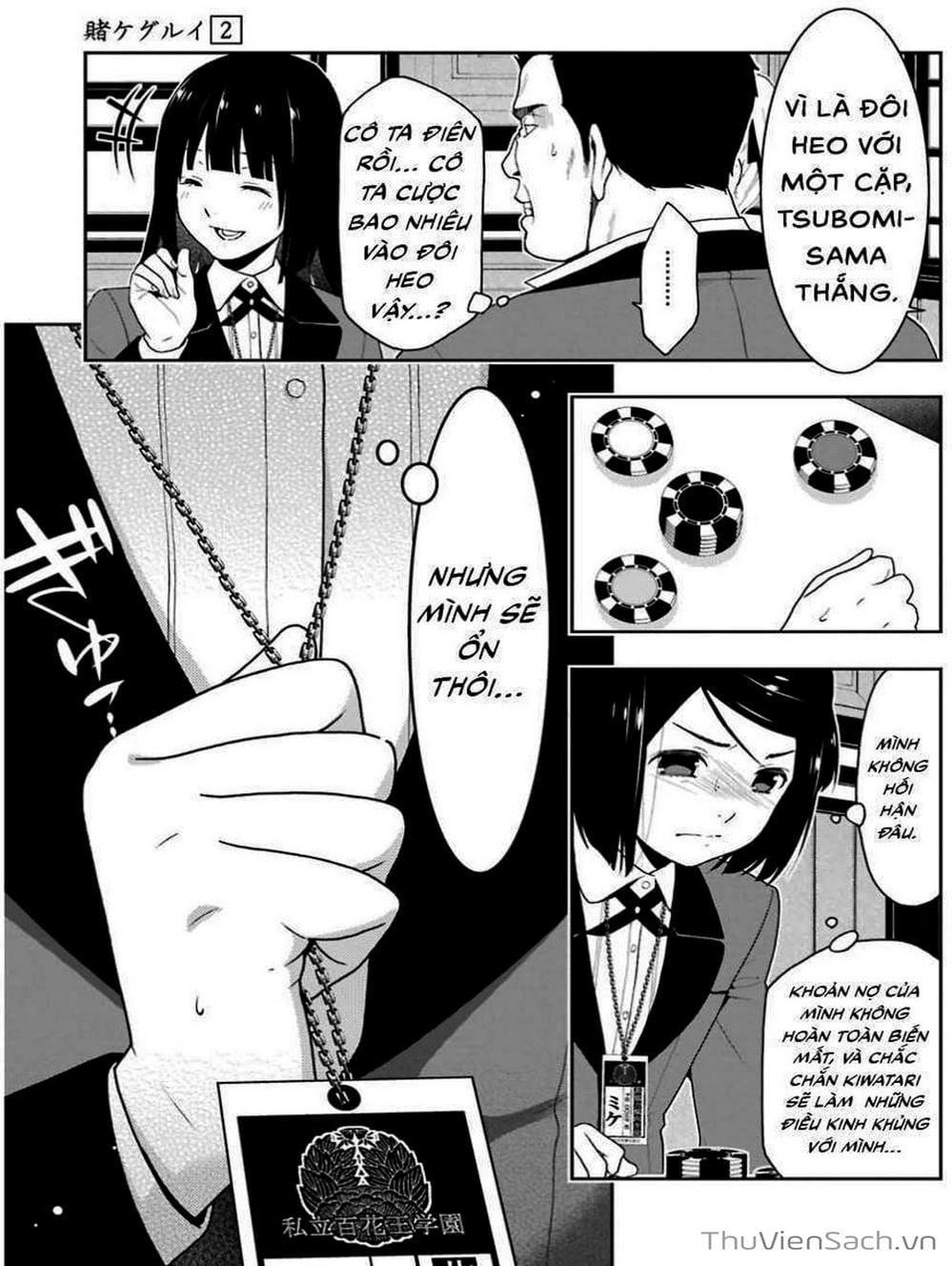 Truyện Tranh Học Viện Đỏ Đen - Kakegurui trang 3