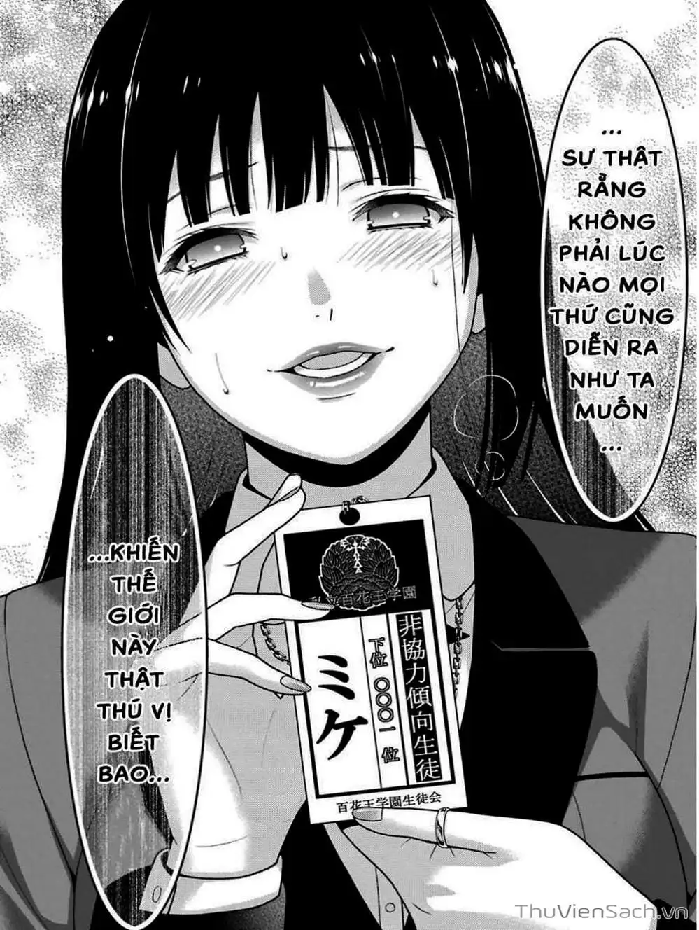 Truyện Tranh Học Viện Đỏ Đen - Kakegurui trang 3