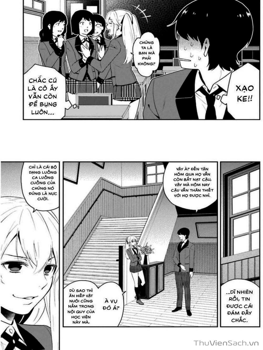 Truyện Tranh Học Viện Đỏ Đen - Kakegurui trang 3