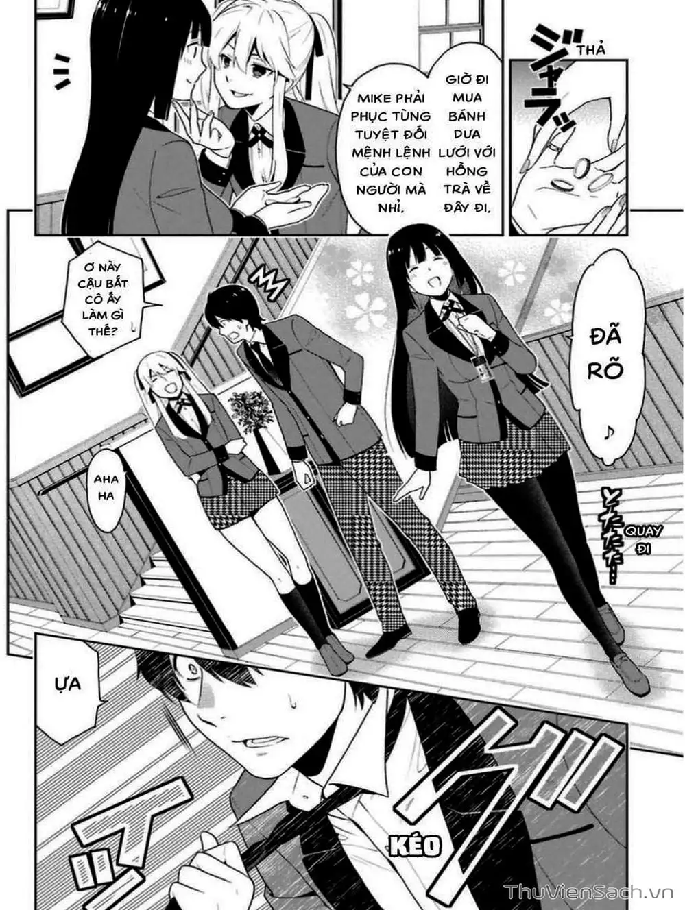 Truyện Tranh Học Viện Đỏ Đen - Kakegurui trang 3