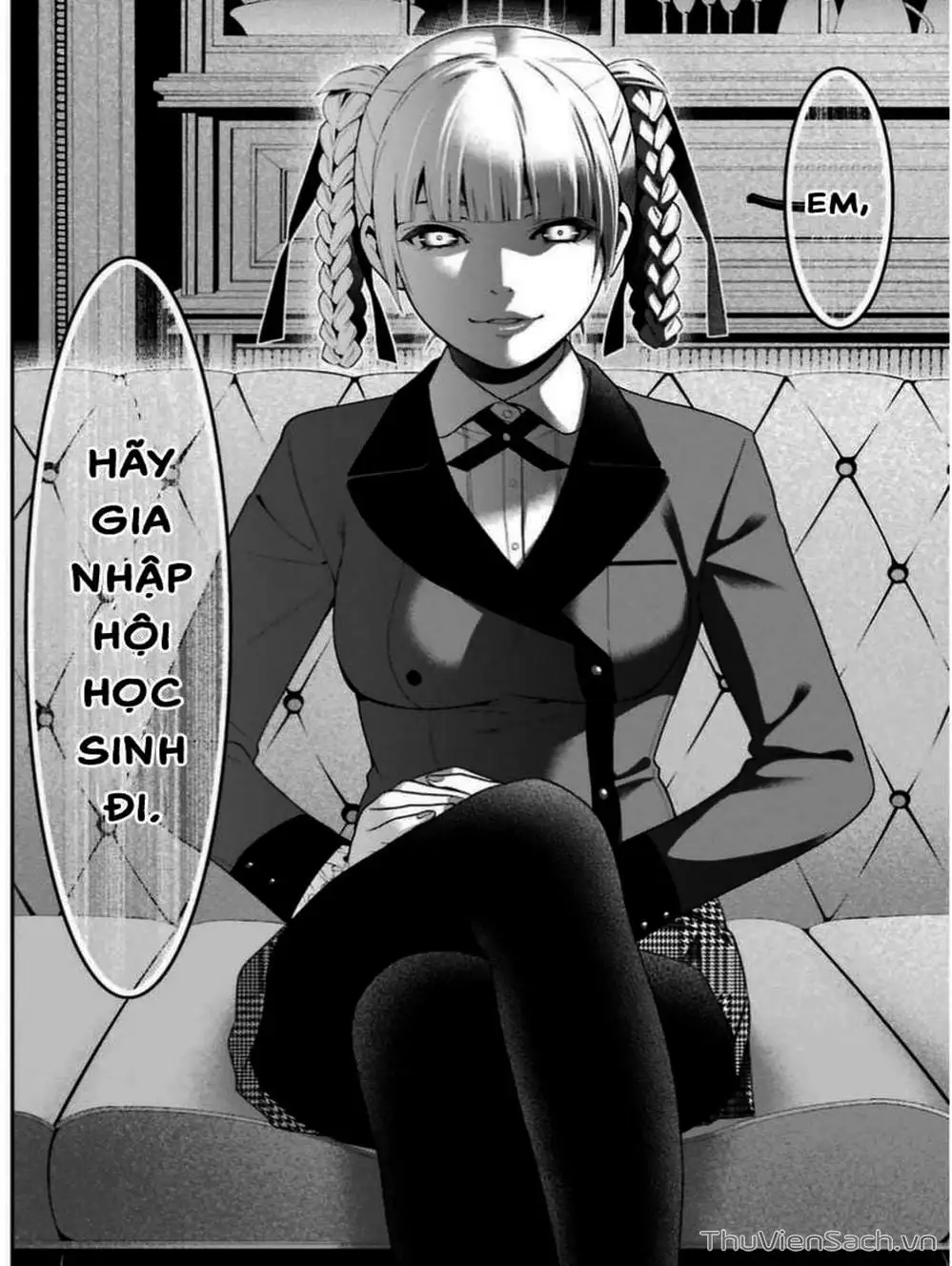 Truyện Tranh Học Viện Đỏ Đen - Kakegurui trang 3