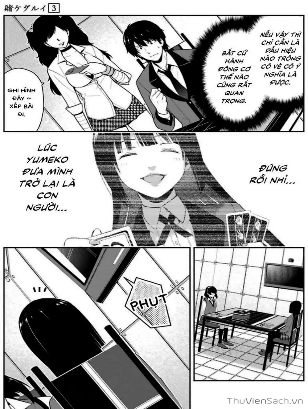 Truyện Tranh Học Viện Đỏ Đen - Kakegurui trang 3