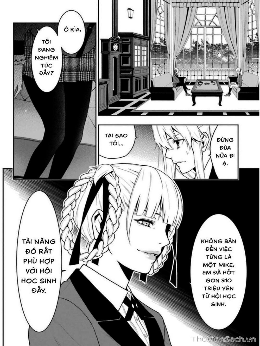 Truyện Tranh Học Viện Đỏ Đen - Kakegurui trang 3