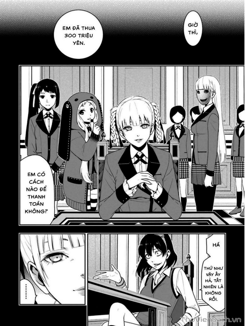 Truyện Tranh Học Viện Đỏ Đen - Kakegurui trang 3