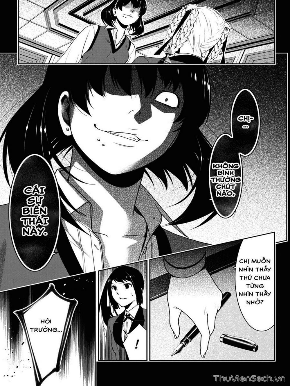 Truyện Tranh Học Viện Đỏ Đen - Kakegurui trang 3