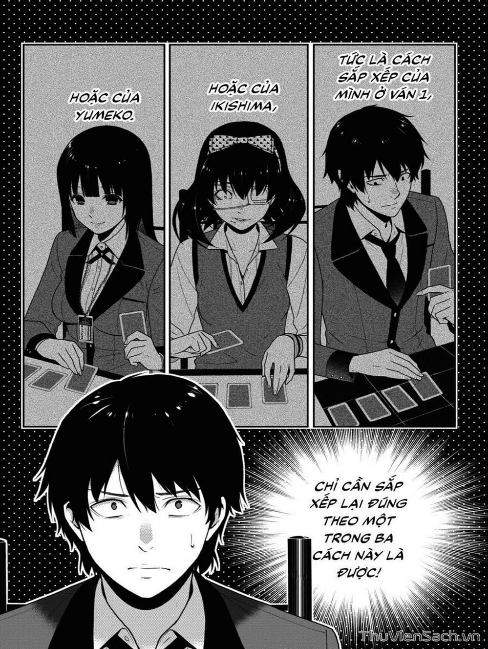 Truyện Tranh Học Viện Đỏ Đen - Kakegurui trang 3