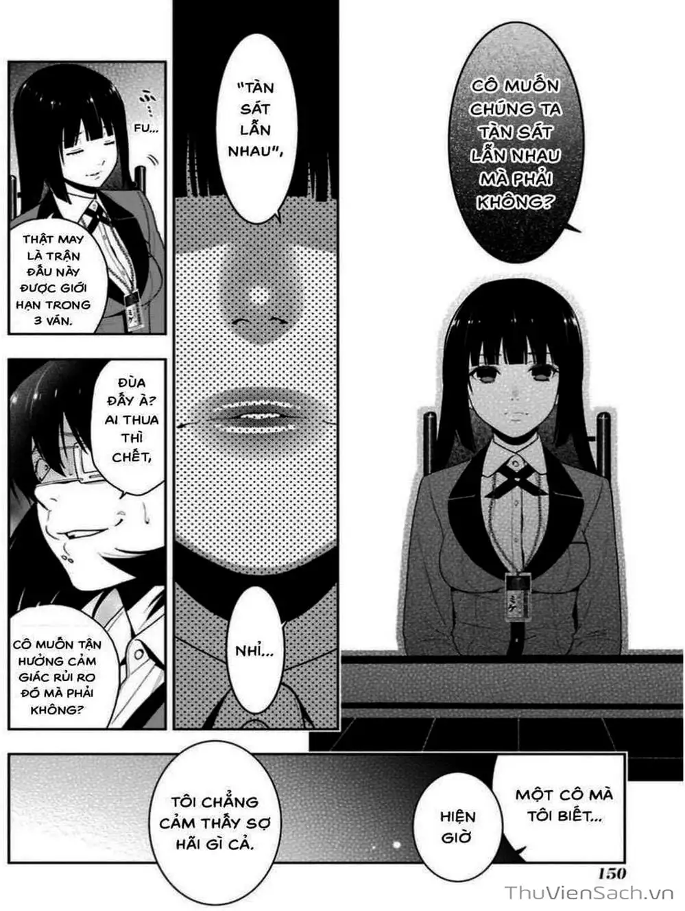 Truyện Tranh Học Viện Đỏ Đen - Kakegurui trang 3