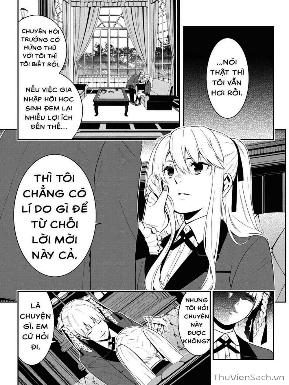 Truyện Tranh Học Viện Đỏ Đen - Kakegurui trang 3