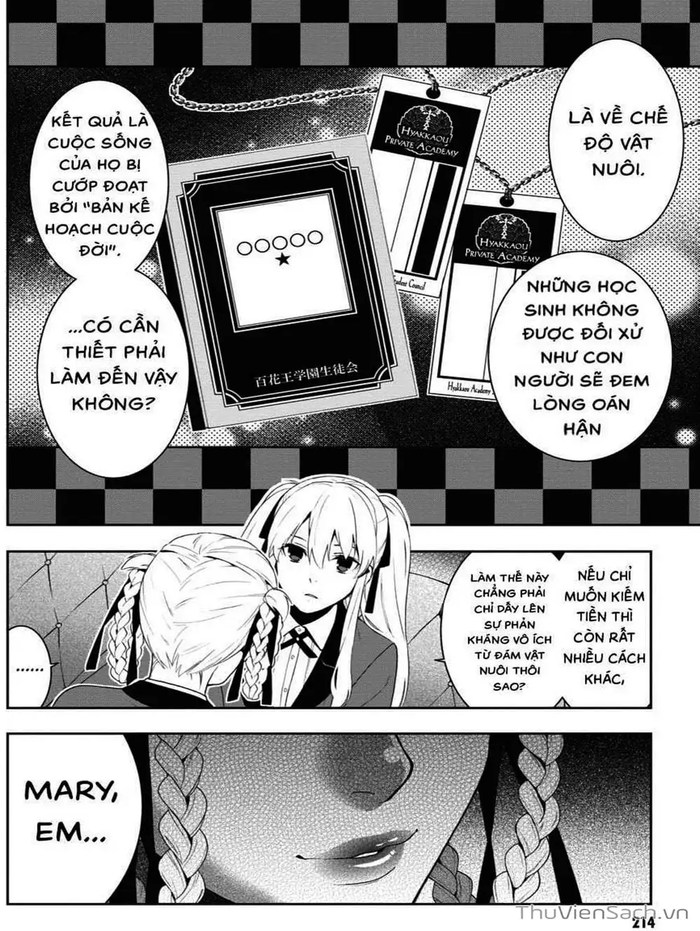 Truyện Tranh Học Viện Đỏ Đen - Kakegurui trang 3