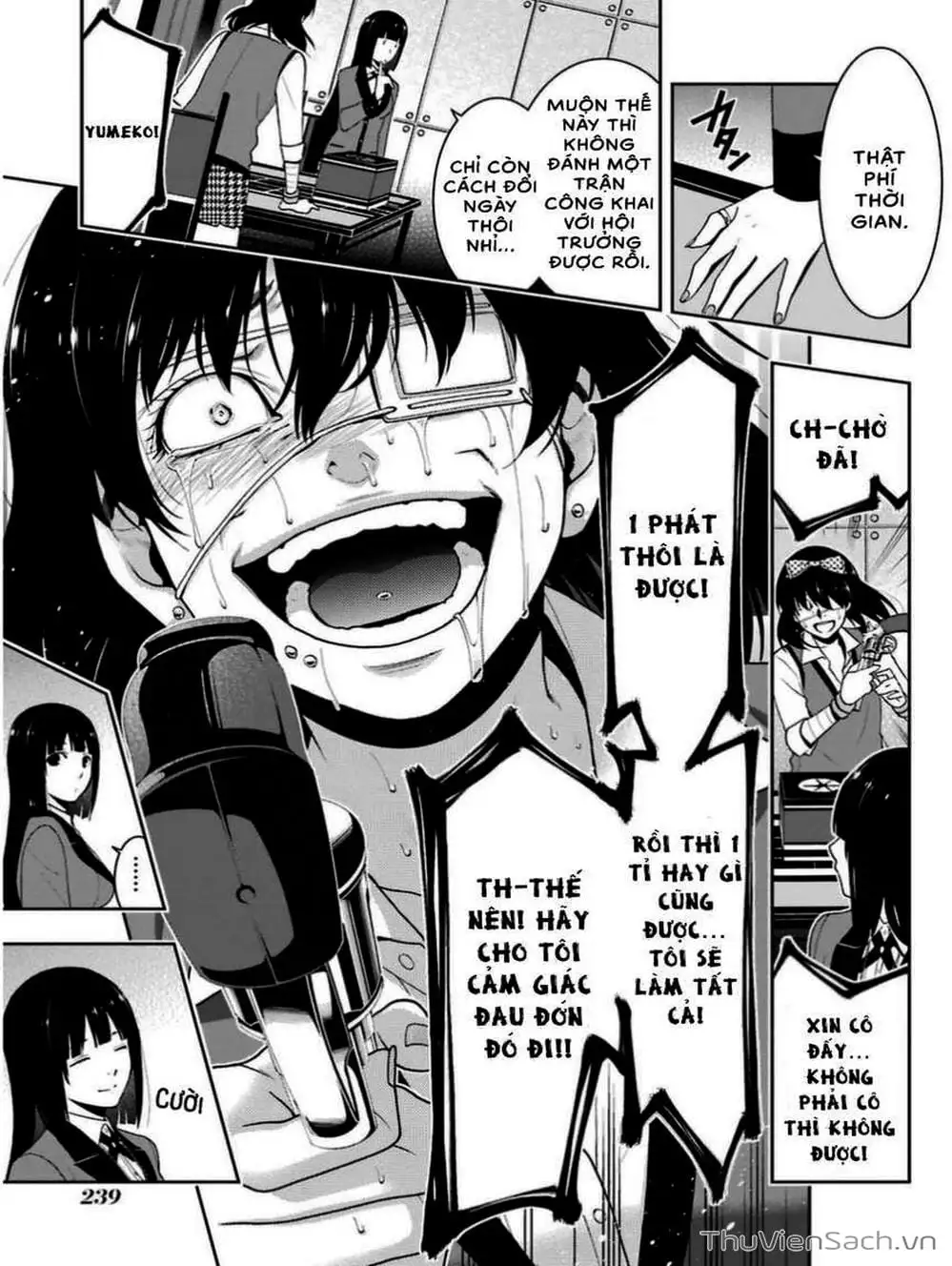 Truyện Tranh Học Viện Đỏ Đen - Kakegurui trang 3