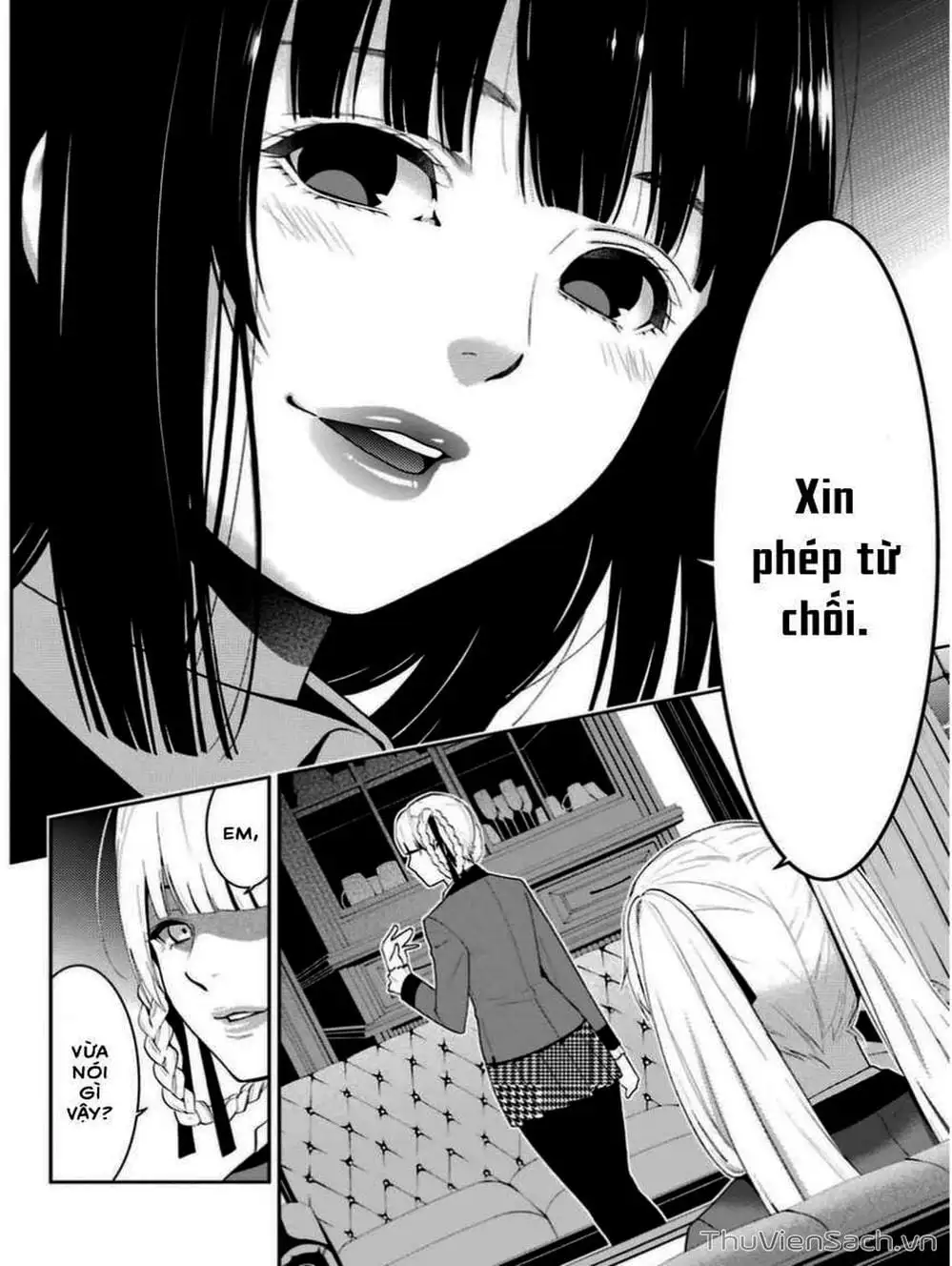 Truyện Tranh Học Viện Đỏ Đen - Kakegurui trang 3