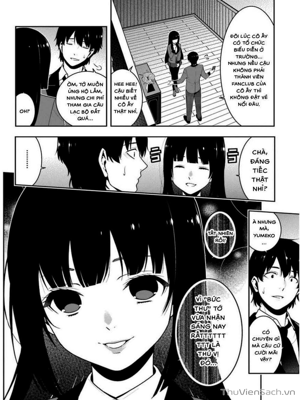 Truyện Tranh Học Viện Đỏ Đen - Kakegurui trang 3