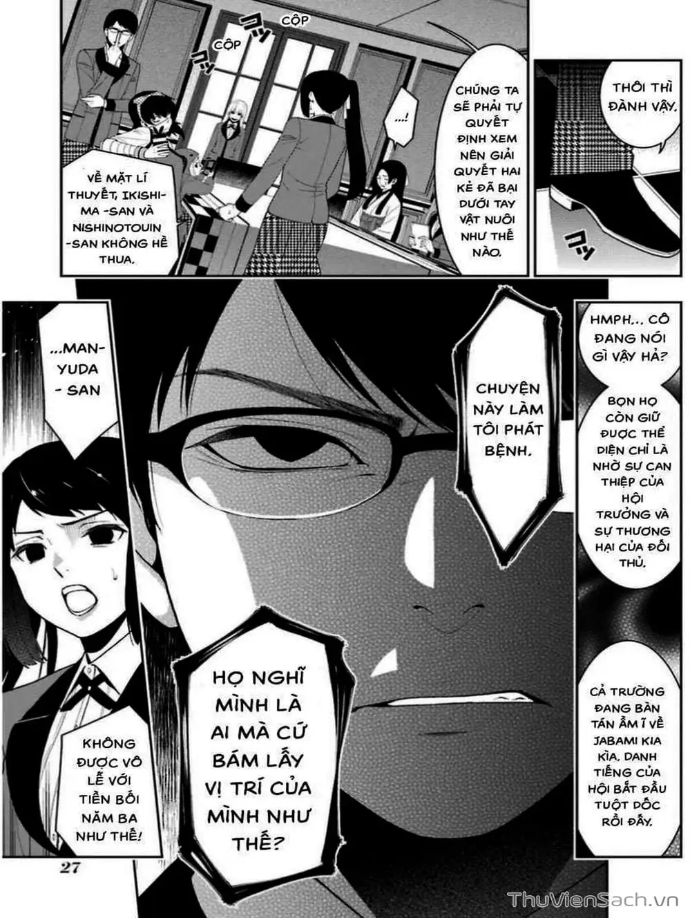 Truyện Tranh Học Viện Đỏ Đen - Kakegurui trang 3