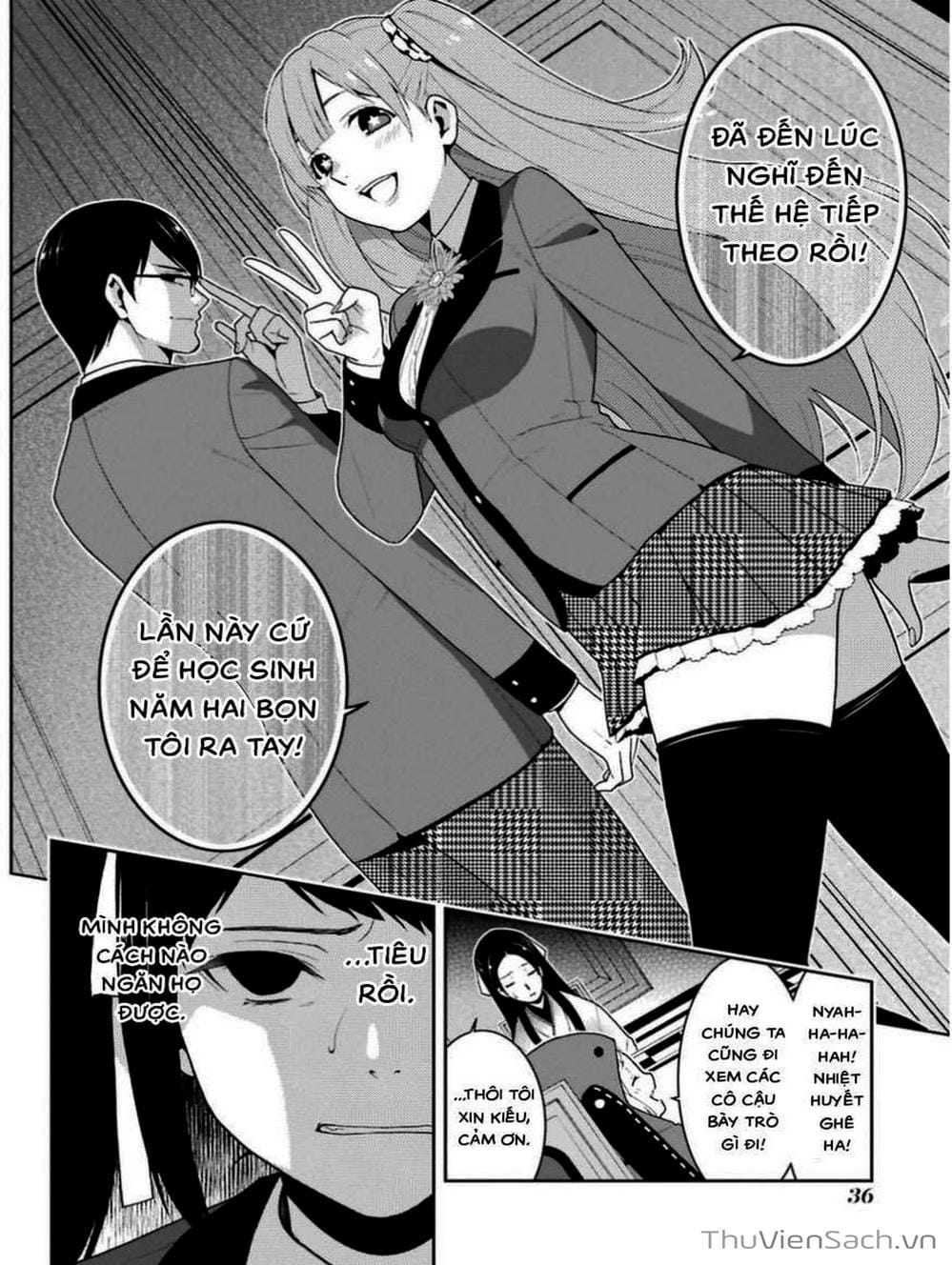 Truyện Tranh Học Viện Đỏ Đen - Kakegurui trang 3