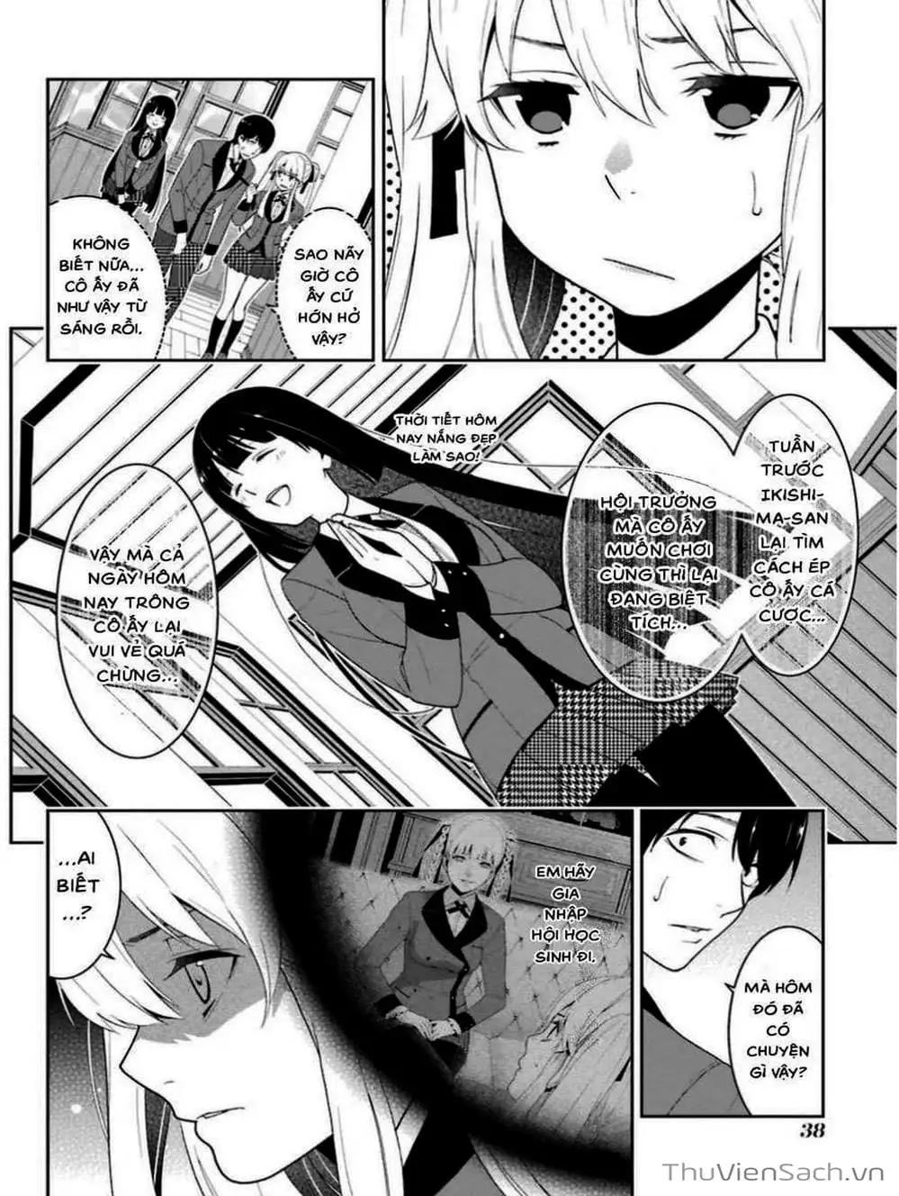 Truyện Tranh Học Viện Đỏ Đen - Kakegurui trang 3