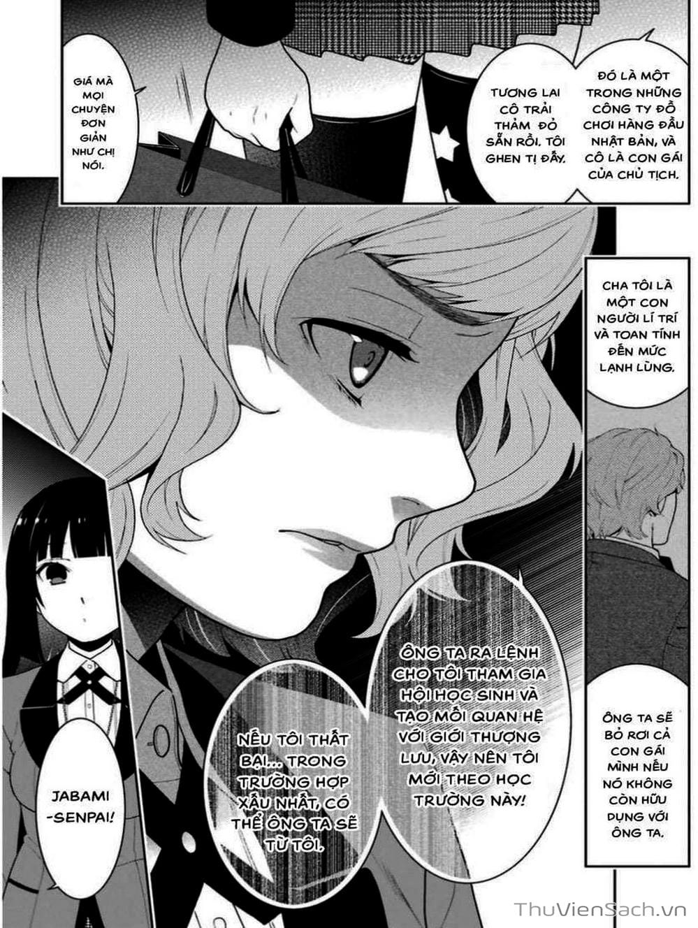 Truyện Tranh Học Viện Đỏ Đen - Kakegurui trang 3