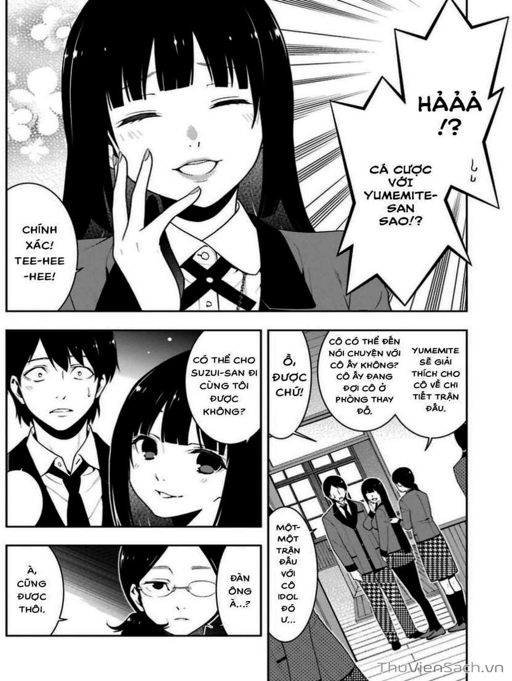 Truyện Tranh Học Viện Đỏ Đen - Kakegurui trang 3