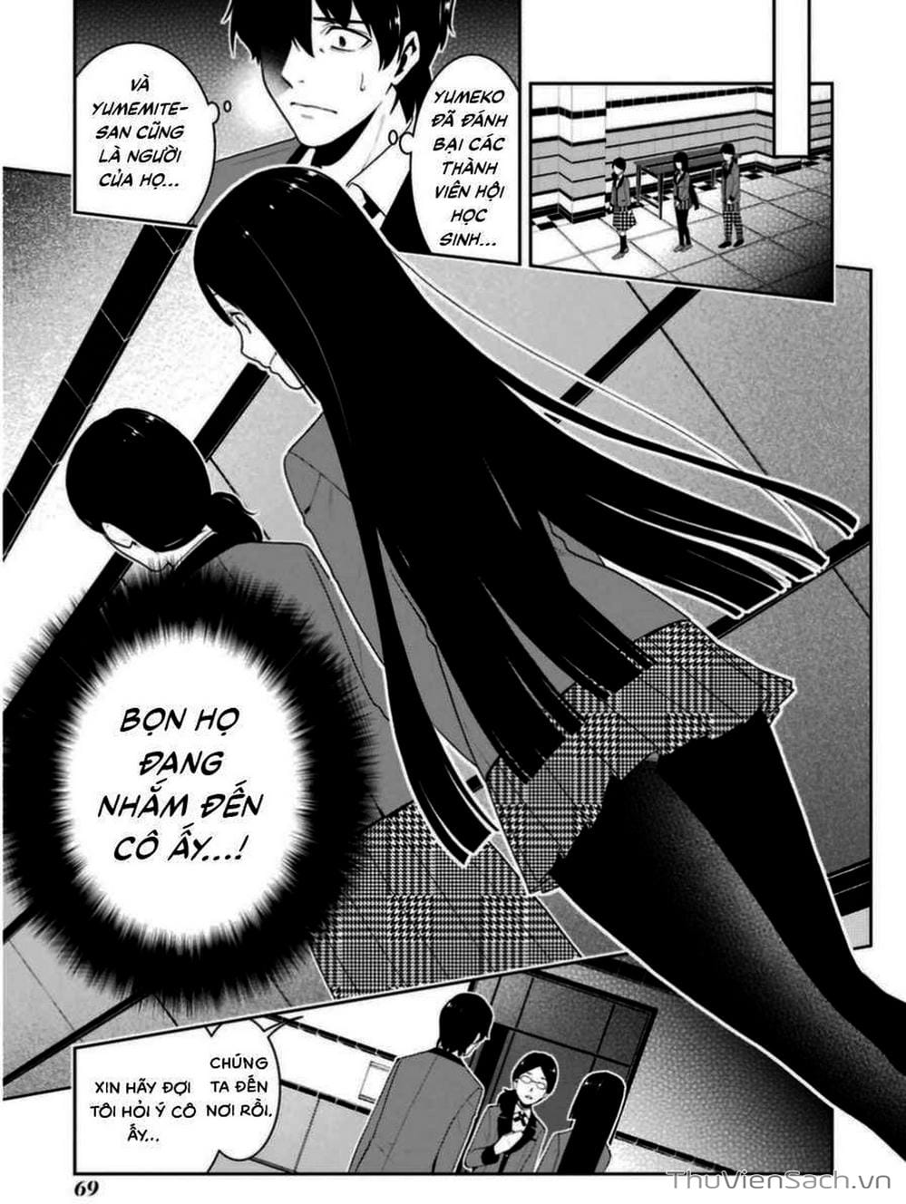 Truyện Tranh Học Viện Đỏ Đen - Kakegurui trang 3