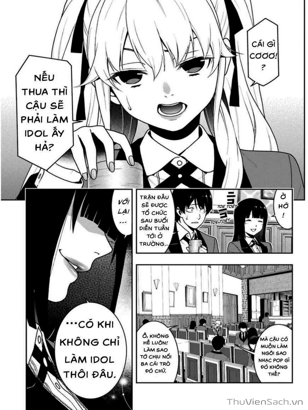 Truyện Tranh Học Viện Đỏ Đen - Kakegurui trang 3