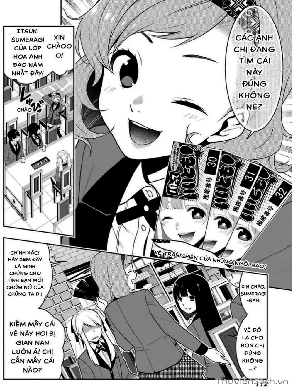 Truyện Tranh Học Viện Đỏ Đen - Kakegurui trang 3