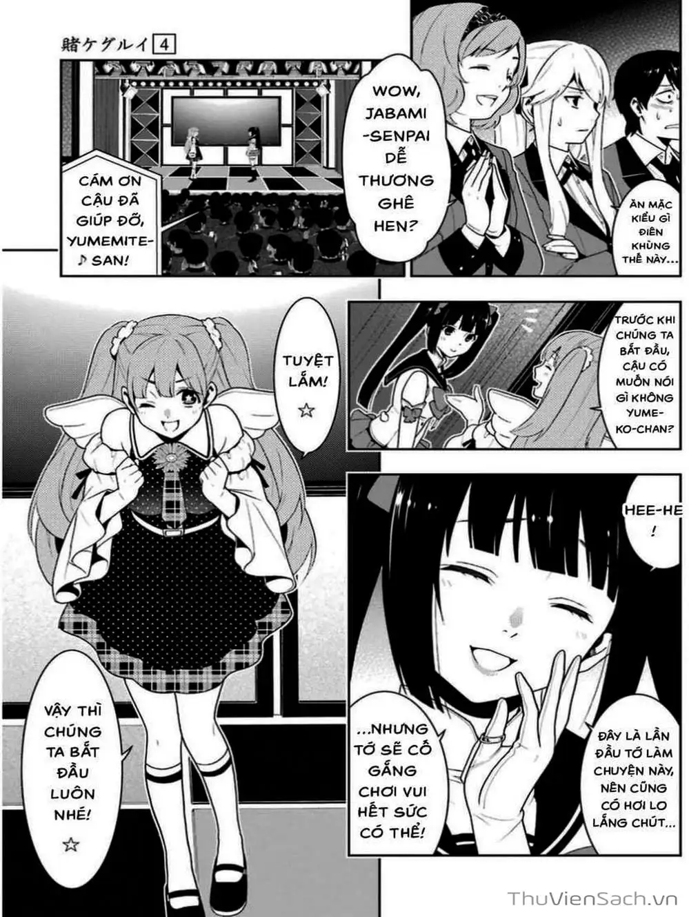 Truyện Tranh Học Viện Đỏ Đen - Kakegurui trang 3