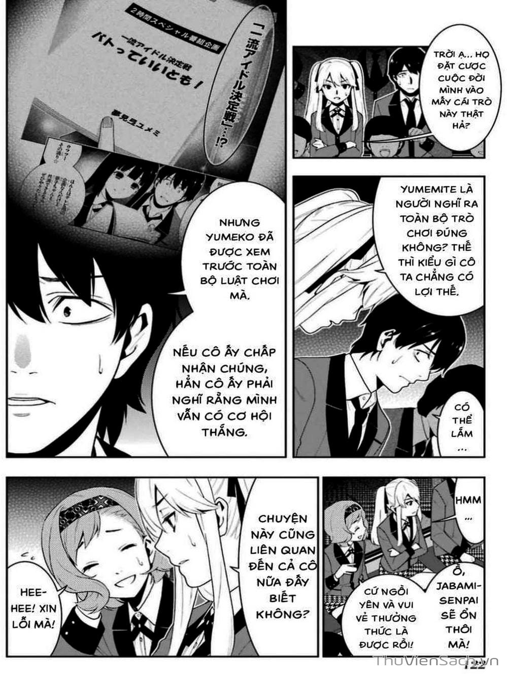 Truyện Tranh Học Viện Đỏ Đen - Kakegurui trang 3