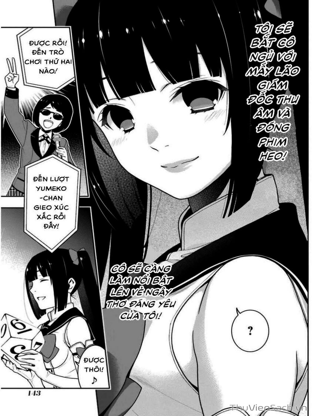 Truyện Tranh Học Viện Đỏ Đen - Kakegurui trang 3