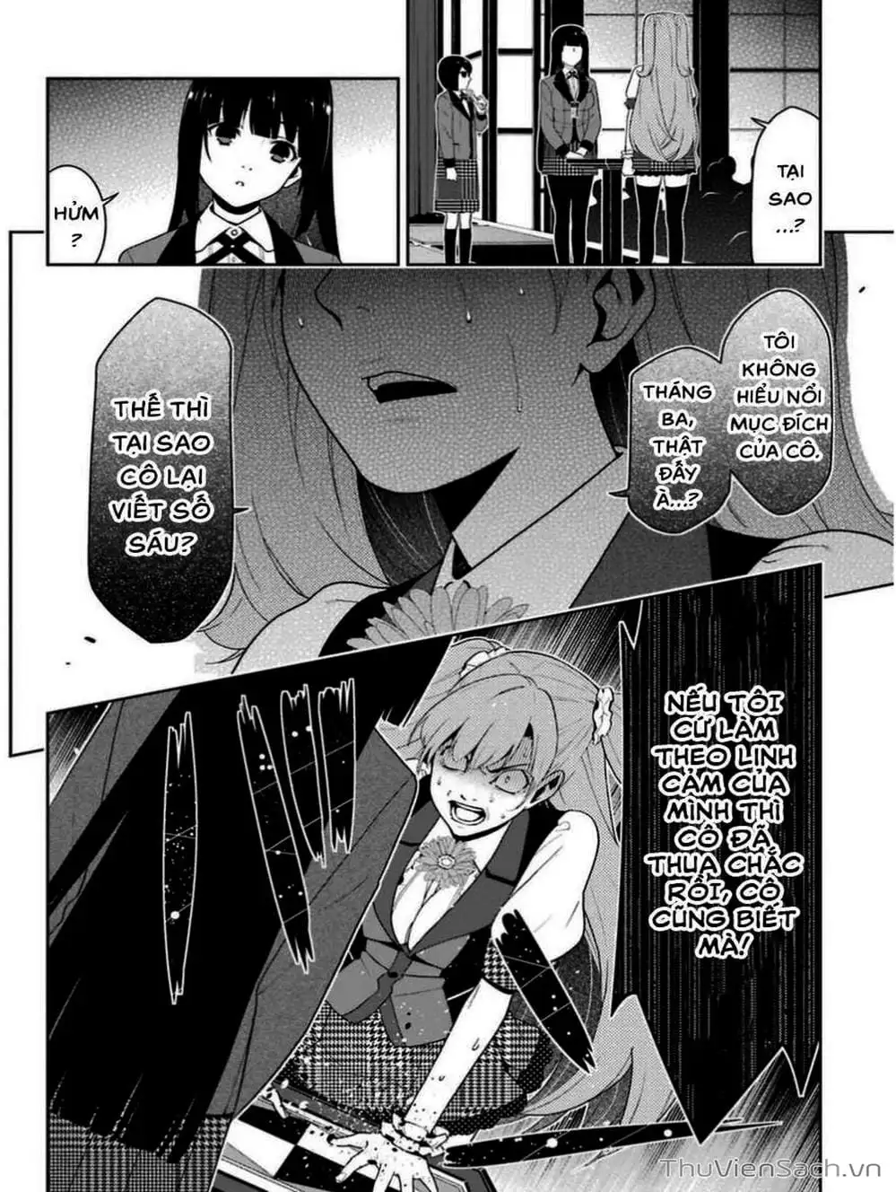 Truyện Tranh Học Viện Đỏ Đen - Kakegurui trang 3