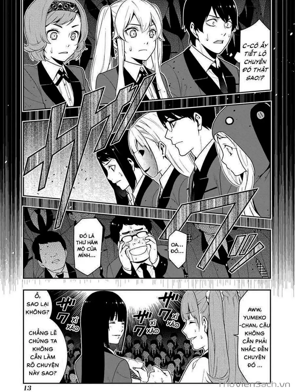 Truyện Tranh Học Viện Đỏ Đen - Kakegurui trang 3