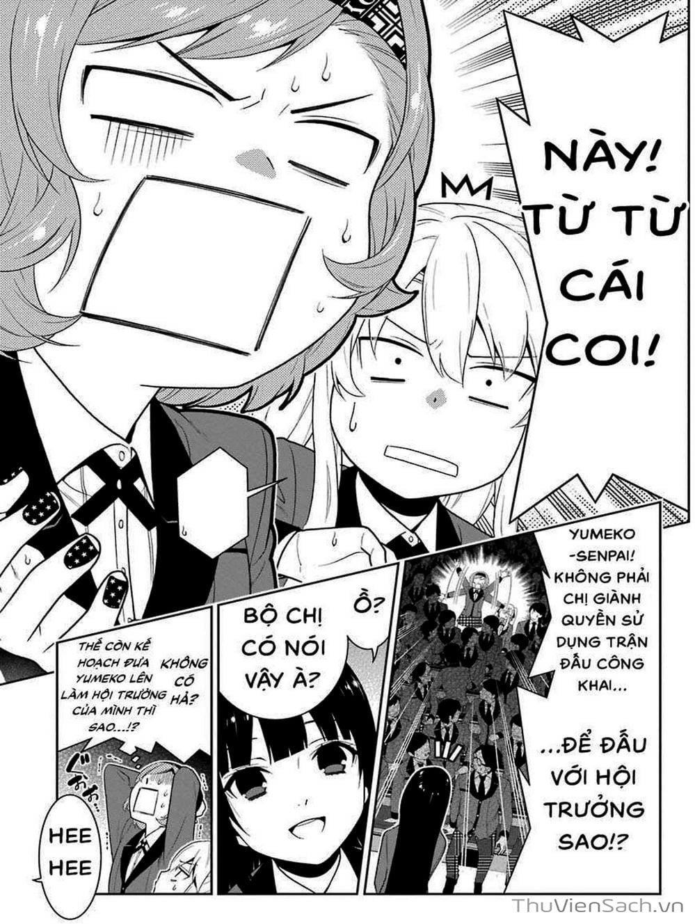 Truyện Tranh Học Viện Đỏ Đen - Kakegurui trang 3