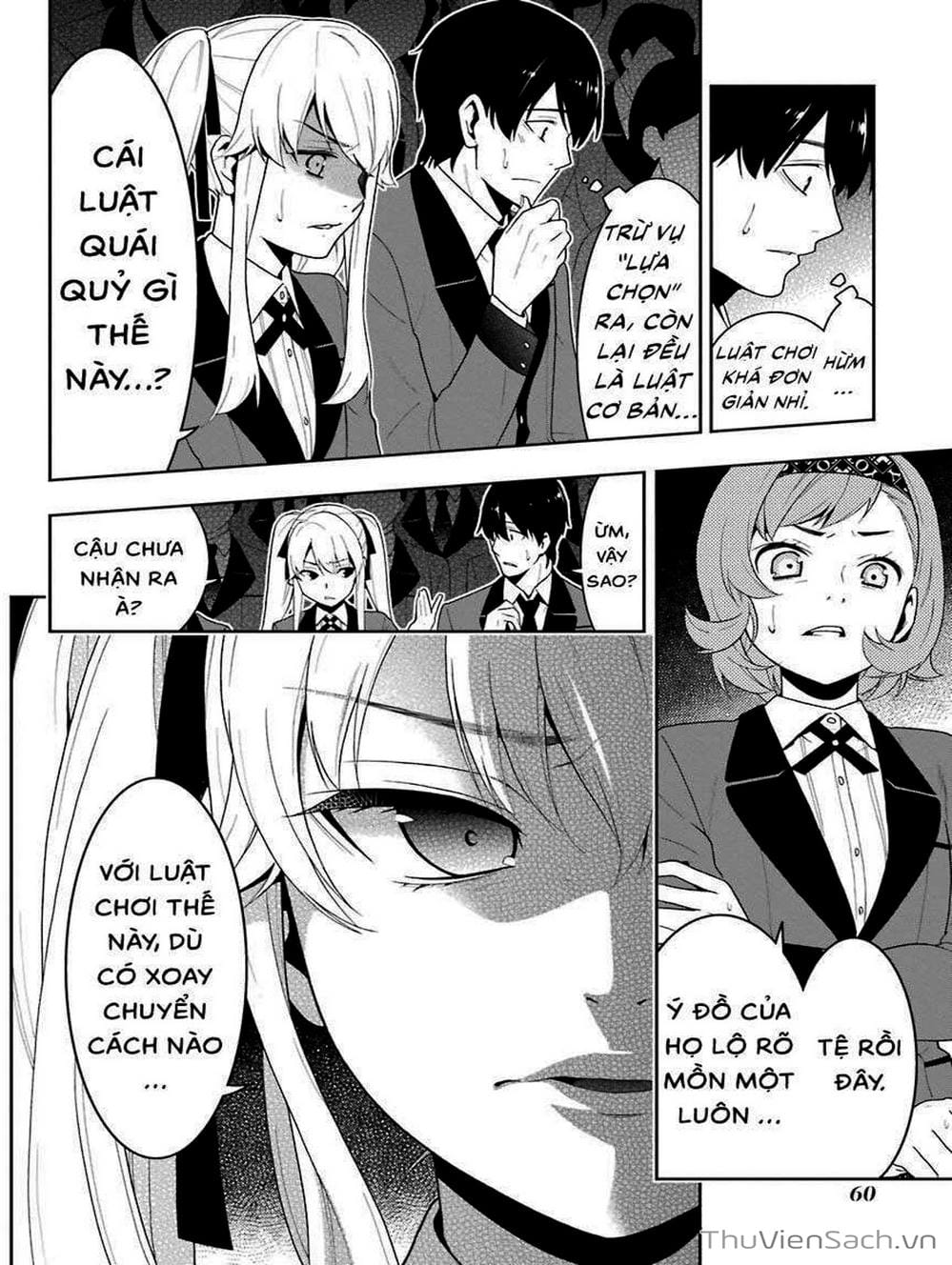 Truyện Tranh Học Viện Đỏ Đen - Kakegurui trang 3