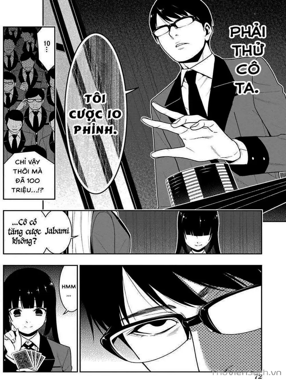 Truyện Tranh Học Viện Đỏ Đen - Kakegurui trang 3